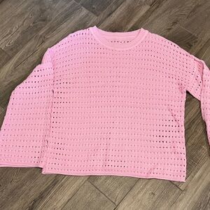 Pink Knit Sweater
